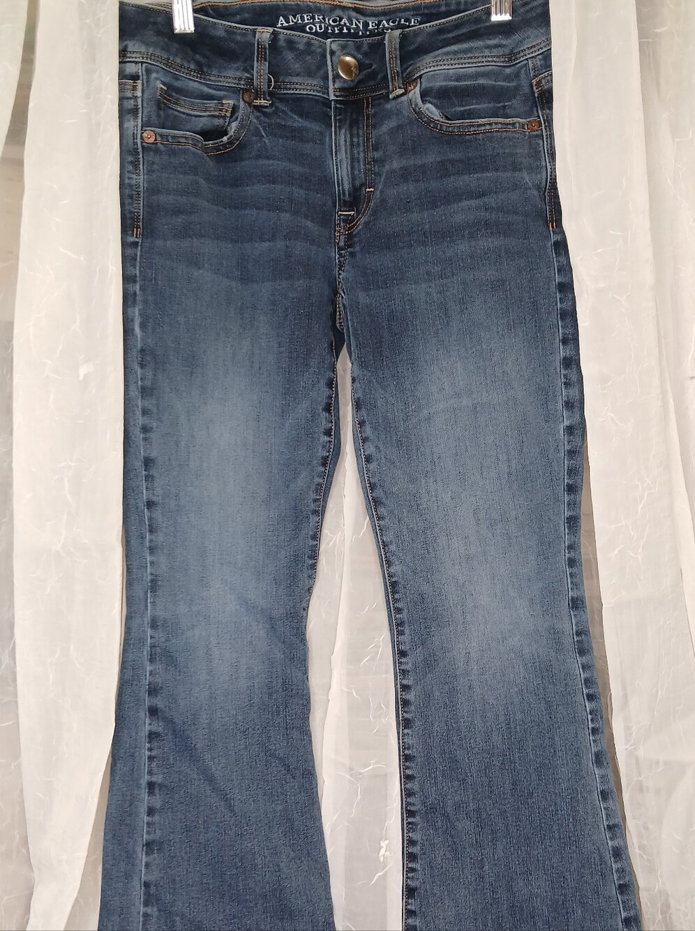 American Eagle Outfitters Medium Blue Flare Jeans